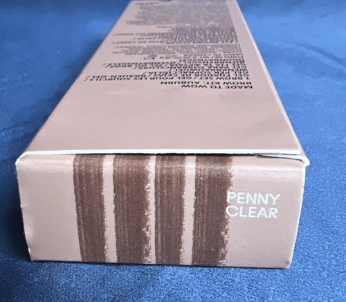 Mac Penny Clear Made to Wow Brow Kit Auburn 2 PC Eyebrow Styler & Set Gel BNIB - Picture 3 of 4