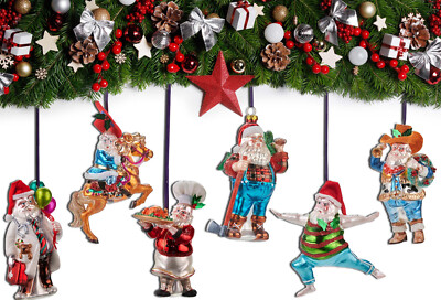 Gift Company Christbaumschmuck X-Mas Hänger Santa Nussknacker