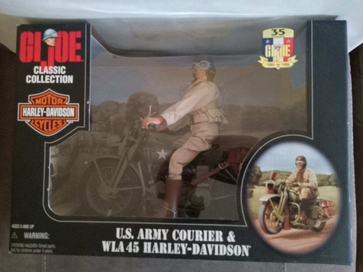 G.I. Joe U.S. Army Courier and WLA 45 Harley-Davidson | eBay