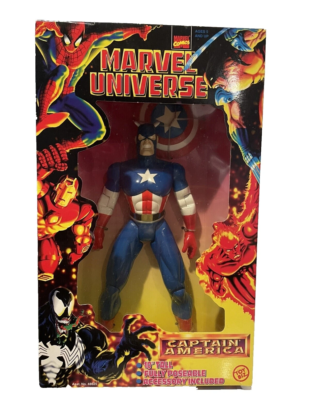 Figuras de acción de acción ToyBiz Capitán Acción