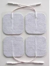 20 Electrode Pads Tens Units 2x2Inch White Cloth Free Shipping! Lowest Price!
