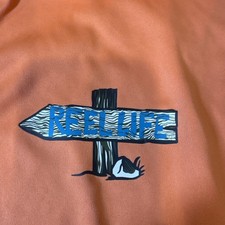 Reel Life Sun Defender Men Long Sleeve Shirt Size S
