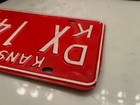 NOS 1974 Kansas License Plate X 145 * Dickinson County KS Gem Condition Unused — photo 5