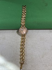 Vintage ELIZABETH TAYLOR White Diamonds Crystal Rhinestone Watch