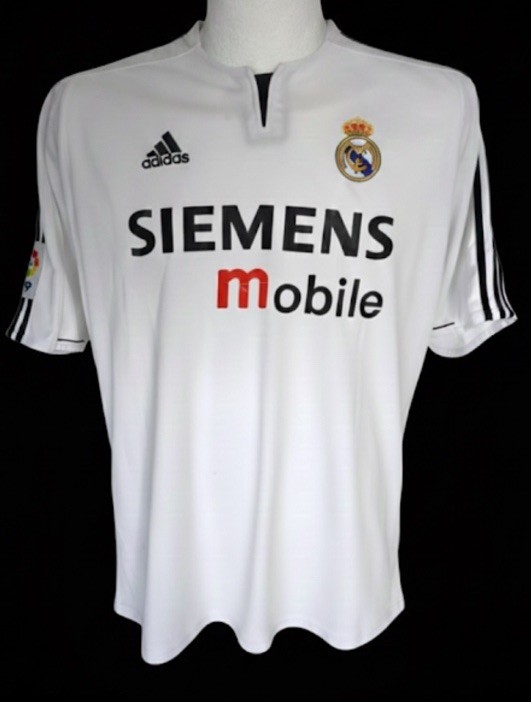 【激レア】Real Madrid 2003/2004 Varsace REAL MADRID 2003 2004 HOME SHIRT JERSEY ADIDAS 021804 sz L MEN #23
