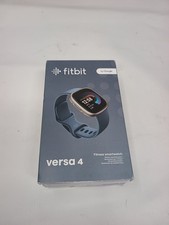 Fitbit Versa 4 Fitness Smartwatch Blue with Charging Cable