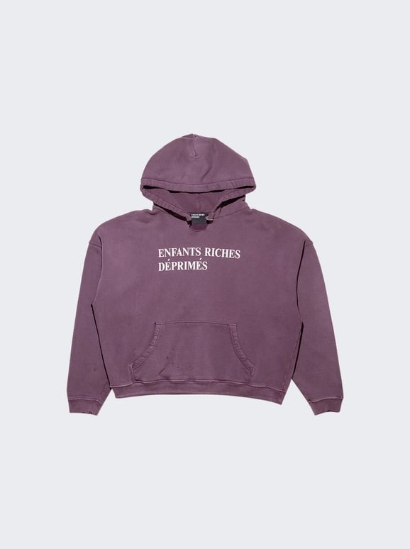 Size XL ERD Classic Logo Hoodie Mud Red