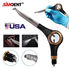 Woodpecker Style Dental Air Flow Prophy Polisher Sub/Supra Handpiece 4Hole USA