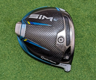 TaylorMade SIM2 10.5 Degree Driver Head Only Right Handed Golf Japan Used