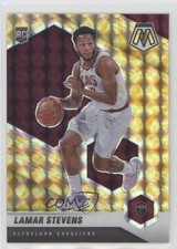 2020-21 Panini Mosaic Rookie Reactive Yellow Prizm Lamar Stevens #238 09p1