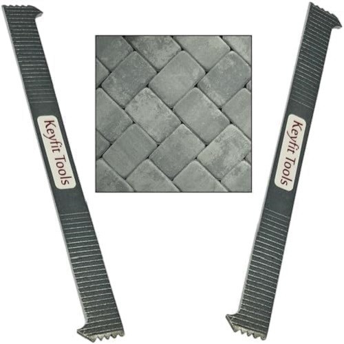 Keyfit Tools U.S.A. Paver Puller PRO 9" Contractor Grade 4140 Heat Silver