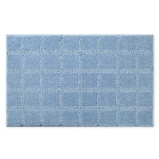 Everyday Everyday Ultra Plush Solid Tufted Windowpane Bath Mat