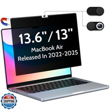 Peslv Magnetic Privacy Screen for Macbook Air 13.6/13 Inch 2022-