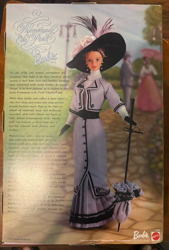 Passeggiata nel Parco Barbie bambola grandi mode del XX secolo nuova con scatola - Foto 4 di 5