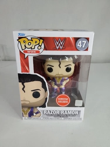 Funko Pop WWE Gamestop Exclusive #47 Razor Ramon vinyl figure