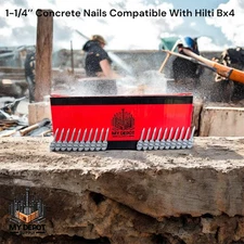 1¼”  CONCRETE Nails for Hilti BX4 - NAILS FOR BX4 32mm Pins
