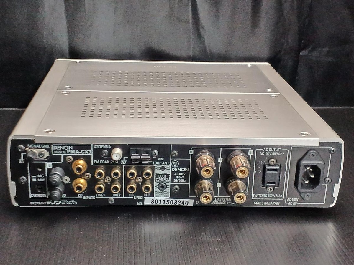 DENON PMA-CX3 integrated amplifier #BE08999 | eBay