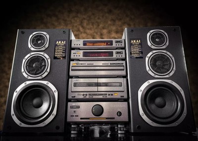 AKAI HIFI TOWER  RaRe  Vintag Stereo Component System