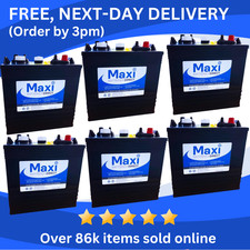 6x 6V 225Ah Deep Cycle Batteries – Trojan T105 Alternative – Golf Cart