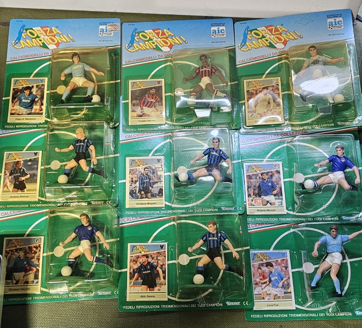 458★FIFAサッカー★DEL HORNO★prostars★フィギュア Vintage Forza Campioni Futbol Soccer Figures Lot Of 9, NOS | eBay