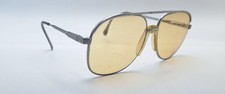 Vintage Luxottica Stuart Gunmetal Pilot Metal Sunglasses FRAMES ONLY