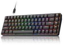 DIERYA DK68-C 60 Gaming HE Keyboard, Magnetic Switch Hot Swappable, Rapid Tr...