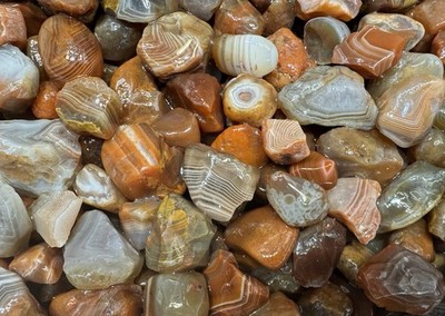 1lb. 1 Pound Lot Lake Superior Agates   Over 100 Unique LSA Gem Quality Stones