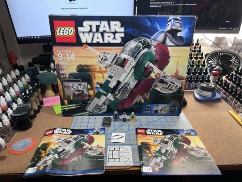 LEGO Star Wars: Slave I (8097) Complete!  All Mini Figures!