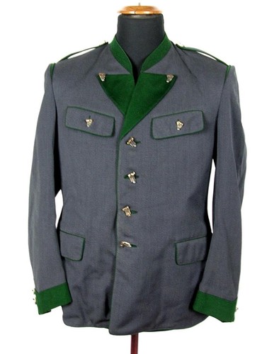 WW2 ERA GERMAN AUSTRIA SCHUTZEN GEBIRGSJAGER MAN TUNIC JACKET ELK HORN BUTTONS