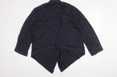 Coldwater Creek Damen Blazer blau Leinen, Größe M