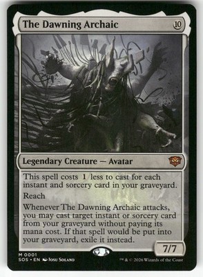 The Dawning Archaic 1 Mythic Secrets of Strixhaven Magic: The Gathering NM