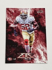 2014 Topps Fire Football #56 - Patrick Willis - San Francisco 49ers