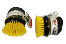 Lot of (2) Carrand Carpet Upholstery Car Wheels Tires Palm Pump Cleaning Brush