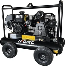 HPDMC 4 Rounds 6.5HP Gas Driven Piston Air Compressor 9 Gal Tank 17Cfm 120Psi