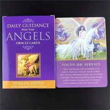 Daily Guidance from Your Angels Oracle Cards Tarot Deck 44 Cards Spiritual Wicca