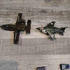 Vtg 1985 GoBots BAD BOY & ROYAL-T Planes Bandai Tonka