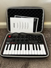Akai MPK mini 25-Key Synth MIDI Keyboard Controller w/ Pads, USB, Case