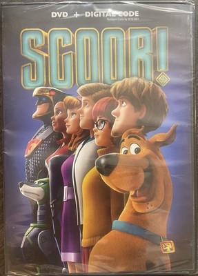 Scoob DVD 2020 Animated Movie Family Comedy Scooby-Doo BRAND NEW Sealed Classic!