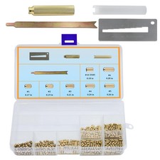 Rekey Kit for Kwikset, Complete 4Tool DIY Set with Brass Bottom Pin