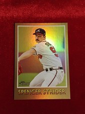 2024 Topps Heritage Sensations Gold SP #75BS-17 - Spencer Strider 🔥 Atlanta 