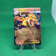 Mega charizard y ex 022/217 Eroi Ascesi Pokémon TCG NM