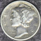 1945-S Mercury Silver Dime - Micro S - ✪COINGIANTS✪