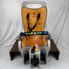 Topeak BabySeat II w/Rack, Child Bike Seat - Yellow & Gray NEW