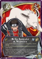 Kiba Inuzuka & Akamaru - N-1059 - Rare - 1st Edition - Foil Tales of the Gallant