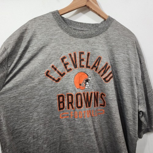 Fanatics Cleveland Browns Logo T-shirt Marbled Brown Gray Big Men's 2XLT - Bild 11 von 11