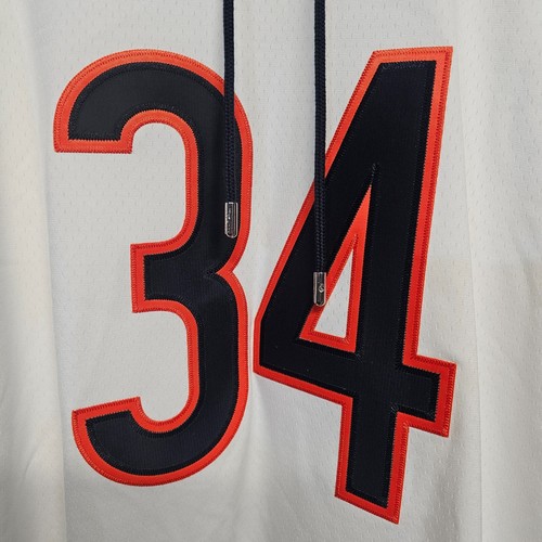 NWT Mitchell & Ness X Just Don Chicago Bears Walter Payton Hoodie Jersey XL $250 - Picture 2 of 17