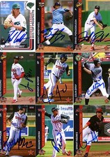 DANIEL GOSSETT SIGNED 2015 MWL MIDWEST LEAGUE TOP PROSPECT ROOKIE CARD AUTO