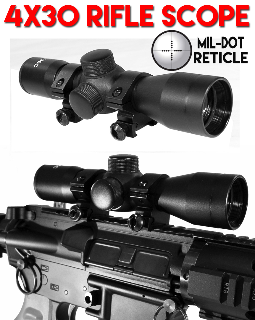 Us Army Alpha Black Elite Paintball marker Scope black tacti