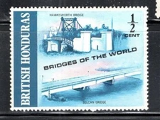 BRITISH HONDURAS BELIZE STAMPS MINT HINGED LOT  272AY