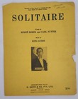 Solitaire  by Borek, Nutter, Guion, Sheet Music, 1951, Tony Bennet, Dean Martin